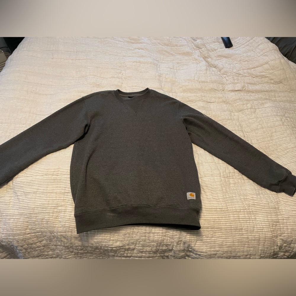 carhartt gray crewneck